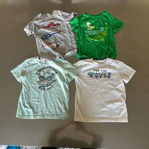 Kids Graphic T-Shirts - Set of 4